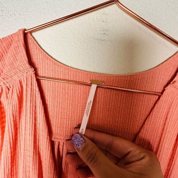 NWT Free People Beach Bound Pink Sand Plunge Tank Medium - Picture 10 of 11